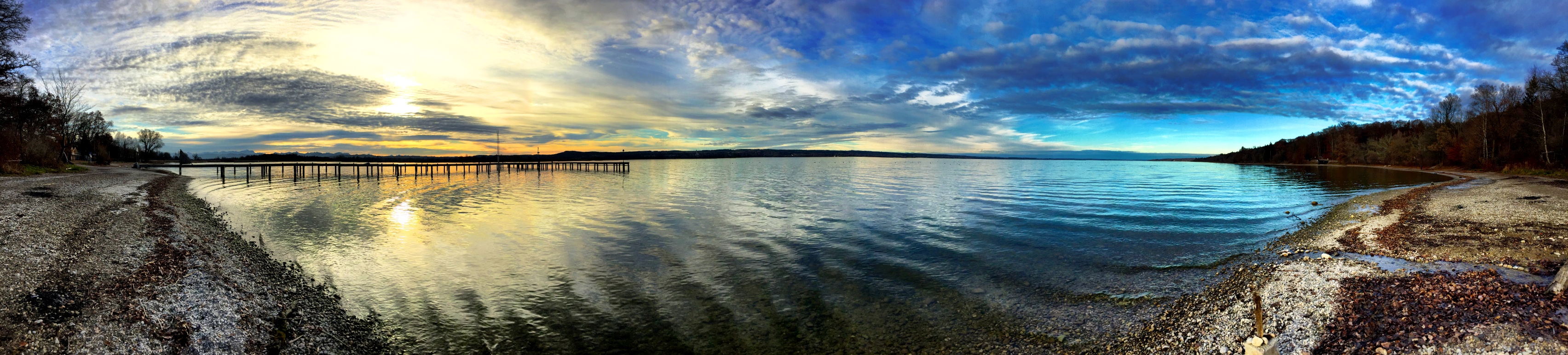 Panorama of the Ammersee